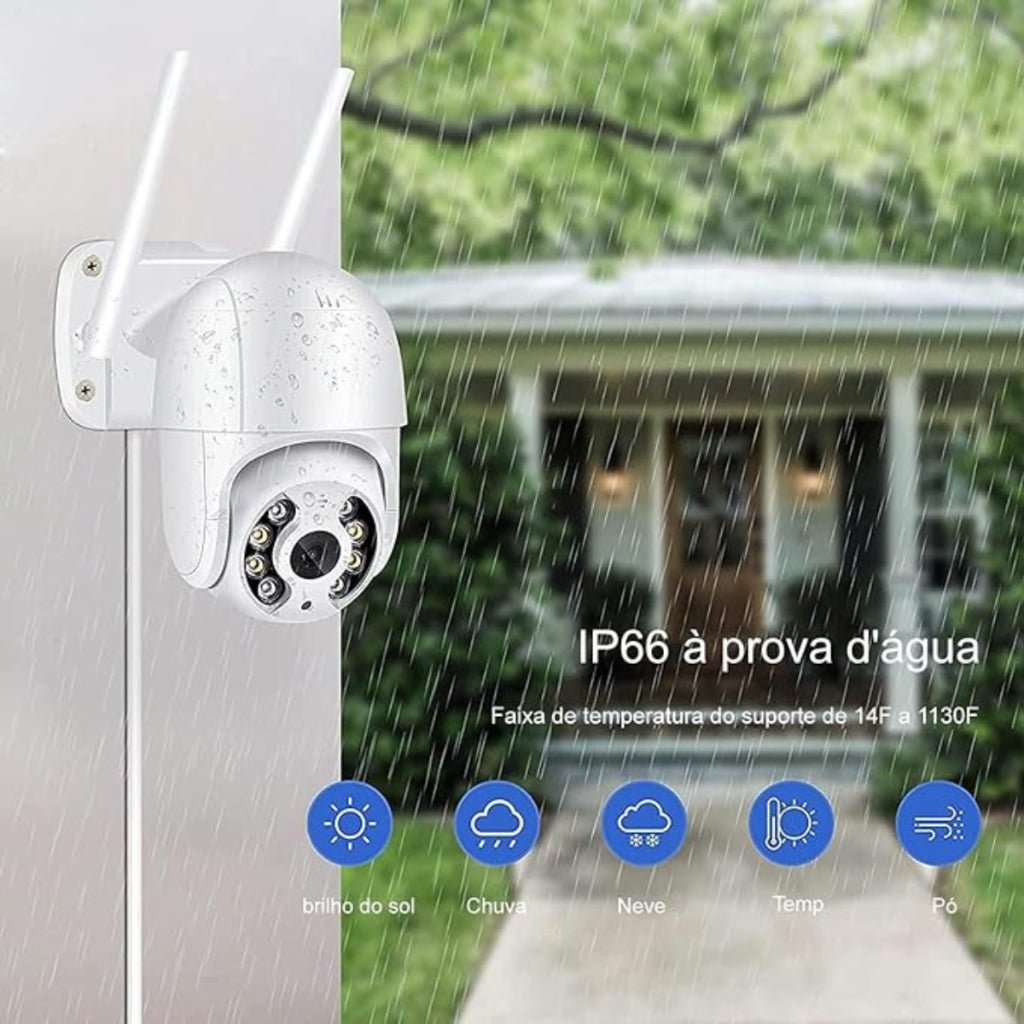 Câmera de Segurança Câmera Ip IProva D'água Infravermelho Externa Wifi Hd 1080p