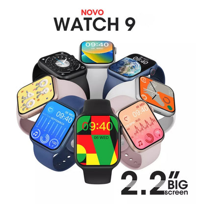 Smartwatch Watch 9 W29s Série 9 47mm Relógio Inteligente Feminino Masculino Lançamento 2024 Original micrower iOS e Bluetooth